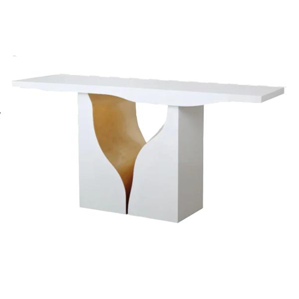 Phoebe Console Table - White