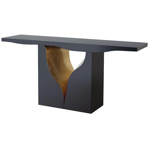 Phoebe Console Table - Black