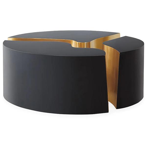 Oval Phoebe Coffee Table - Black