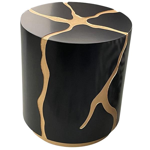 Angelia End Table - Black