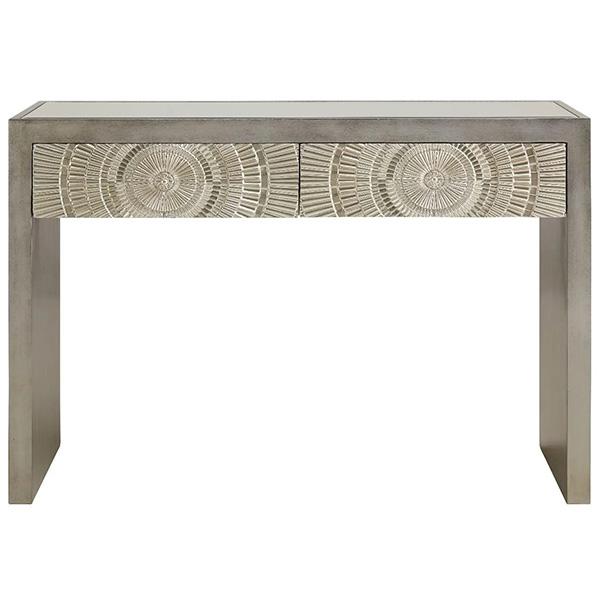 Xaviera Console Table - Silver