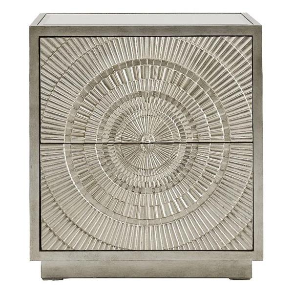 Xaviera Side Table - Silver