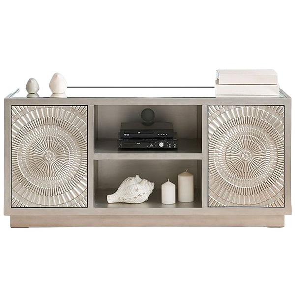 Xaviera TV Stand - Silver