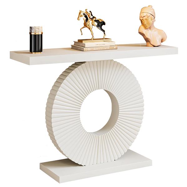 Alfredo Console Table - White