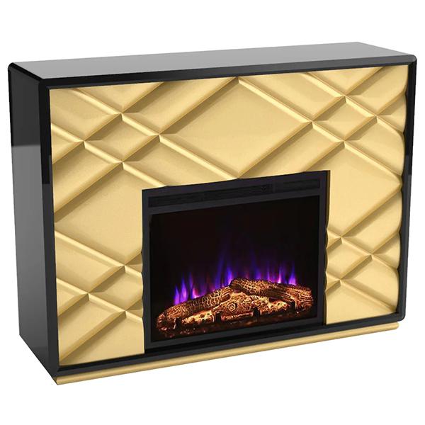 Sebastian Black Fireplace