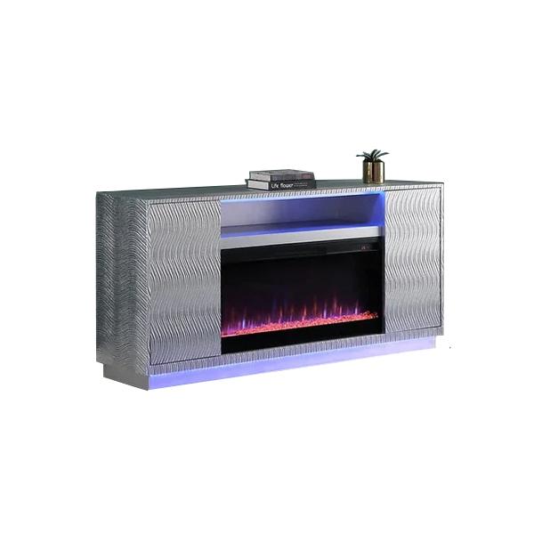 Tores Silver Fireplace