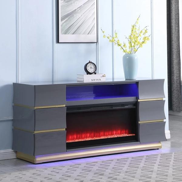 Lolita Gray Fireplace