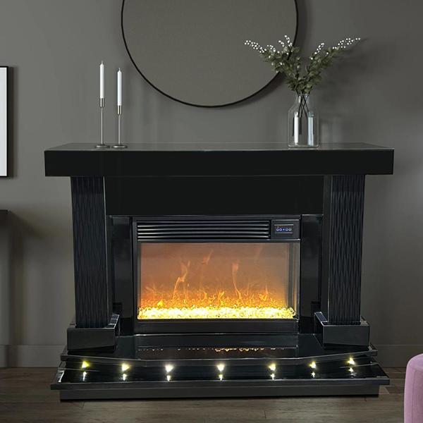 Vassallo Black Fireplace