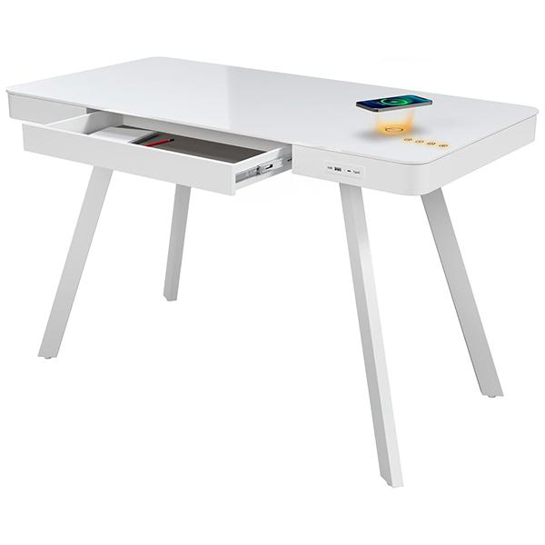 Alejandra Smart Writing Desk - White