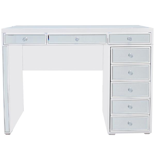 Altair White 8 Drawer Makeup Vanity