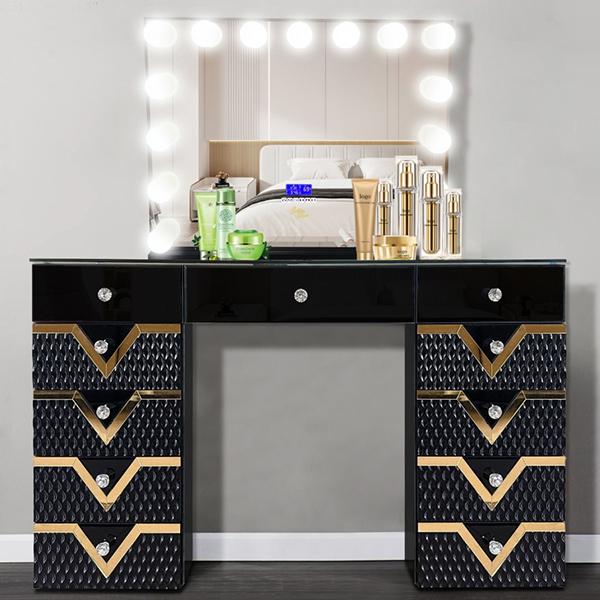 Borgia Black Makeup Vanity