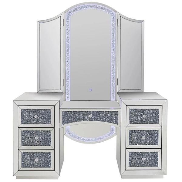 Felix Mirrored Makeup Vanity