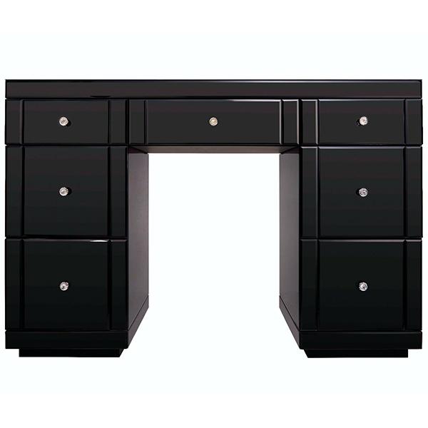 Gaspar Black Dressing Table