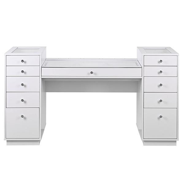 Imperial White Makeup Vanity