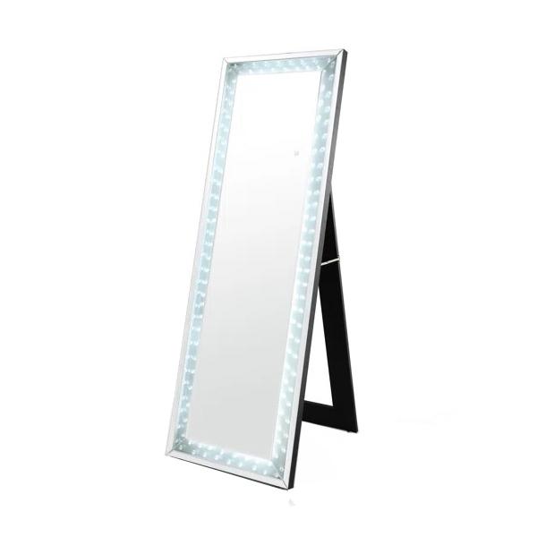 Florence LED Floating Crystal Standing Mirror