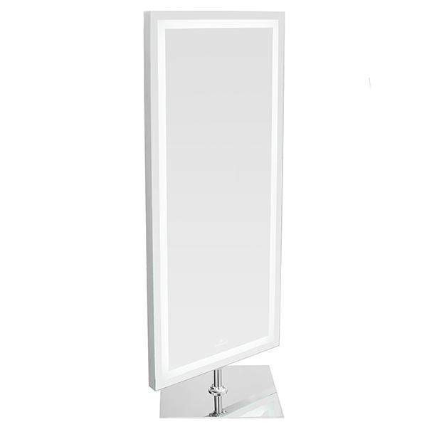 Boston LED Rectangle Standing Mirror with LED Strip