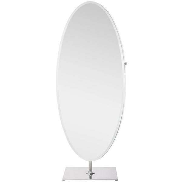 Boston LED Oval Standing Mirror with LED Strip