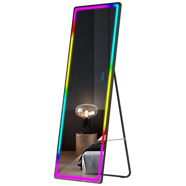 Otto RGB LED Standing Mirror