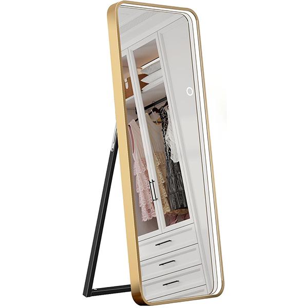 Yvanne Rectangle LED Standing Mirror