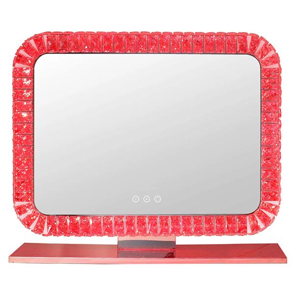 Jutta Horizontal LED Crystal Vanity Mirror