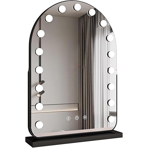 Henri LED Arch Makeup Mirror with Bulbs