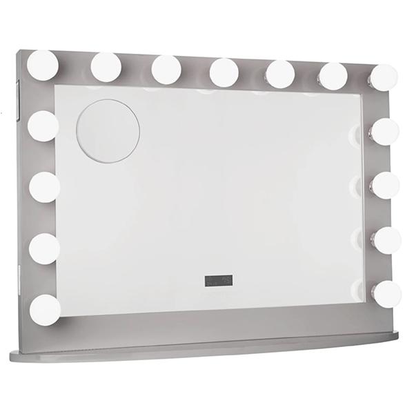 Ferris Gray Horizontal LED Makeup Mirror