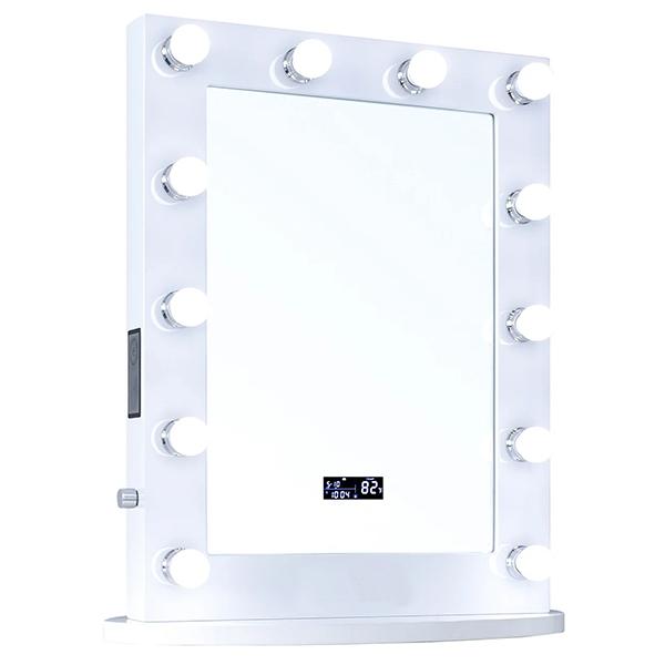 Ferris White Vertical LED Makeup Mirror