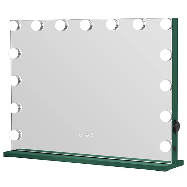 Kurt Dark Green LED Makeup Mirror