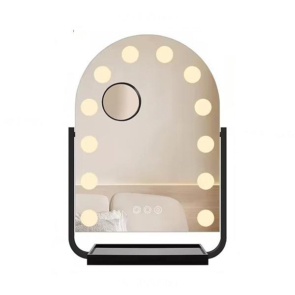 Alfred Arch Makeup Mirror with Bulbs