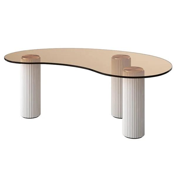 Linus White Coffee Table